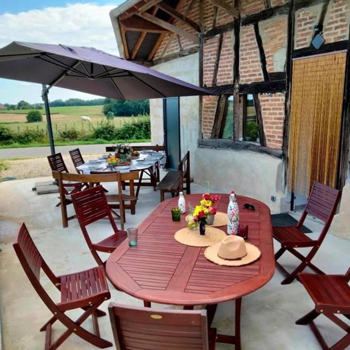 La Grange A Outeaux Bed and Breakfast Montpont-en-Bresse Εξωτερικό φωτογραφία
