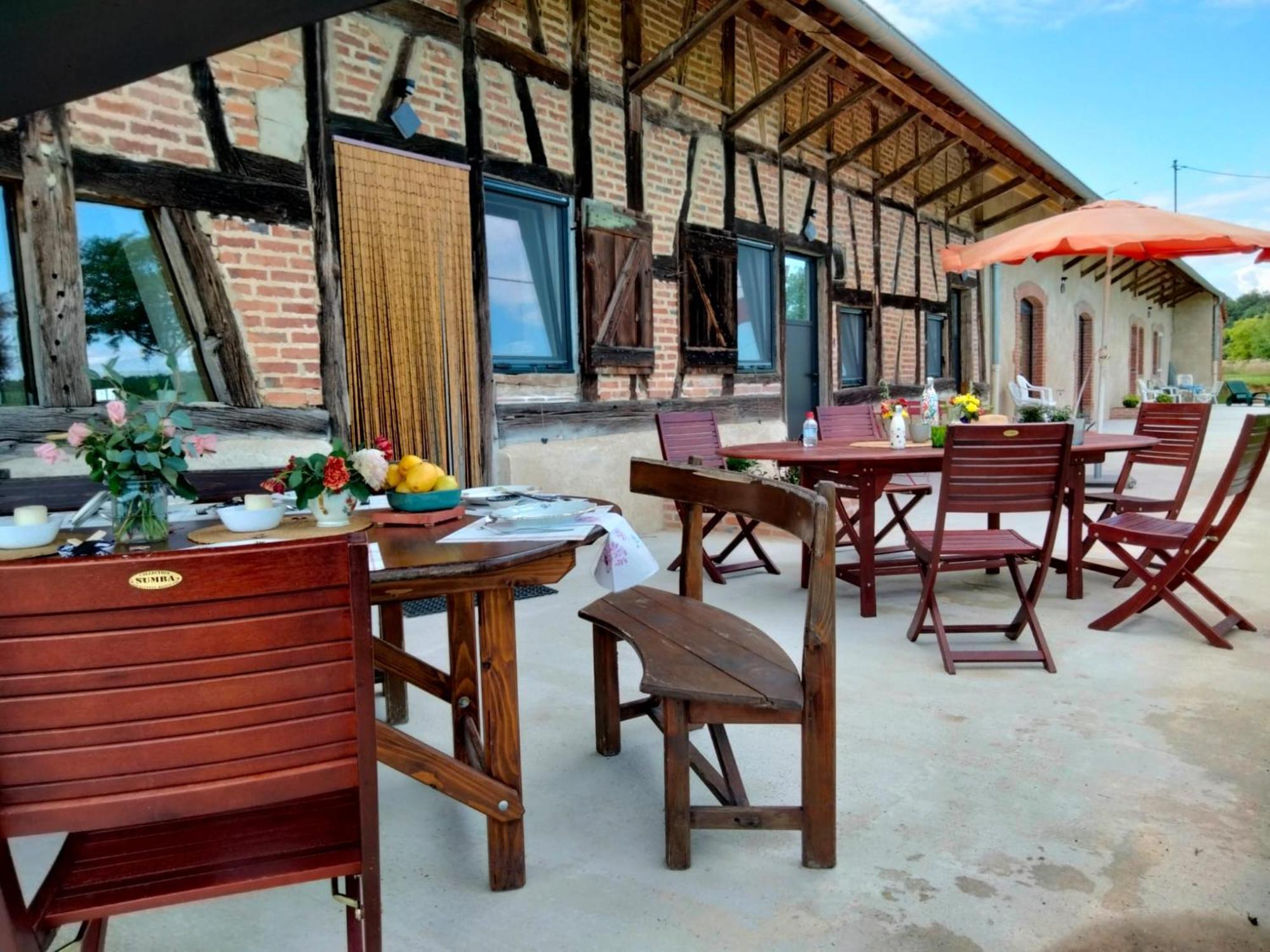 La Grange A Outeaux Bed and Breakfast Montpont-en-Bresse Εξωτερικό φωτογραφία